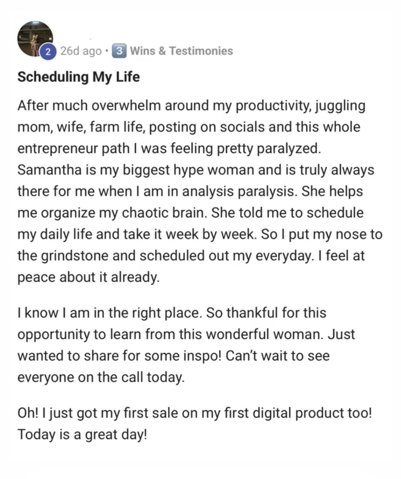 BANKROLLS post from Haley: Scheduling My Life