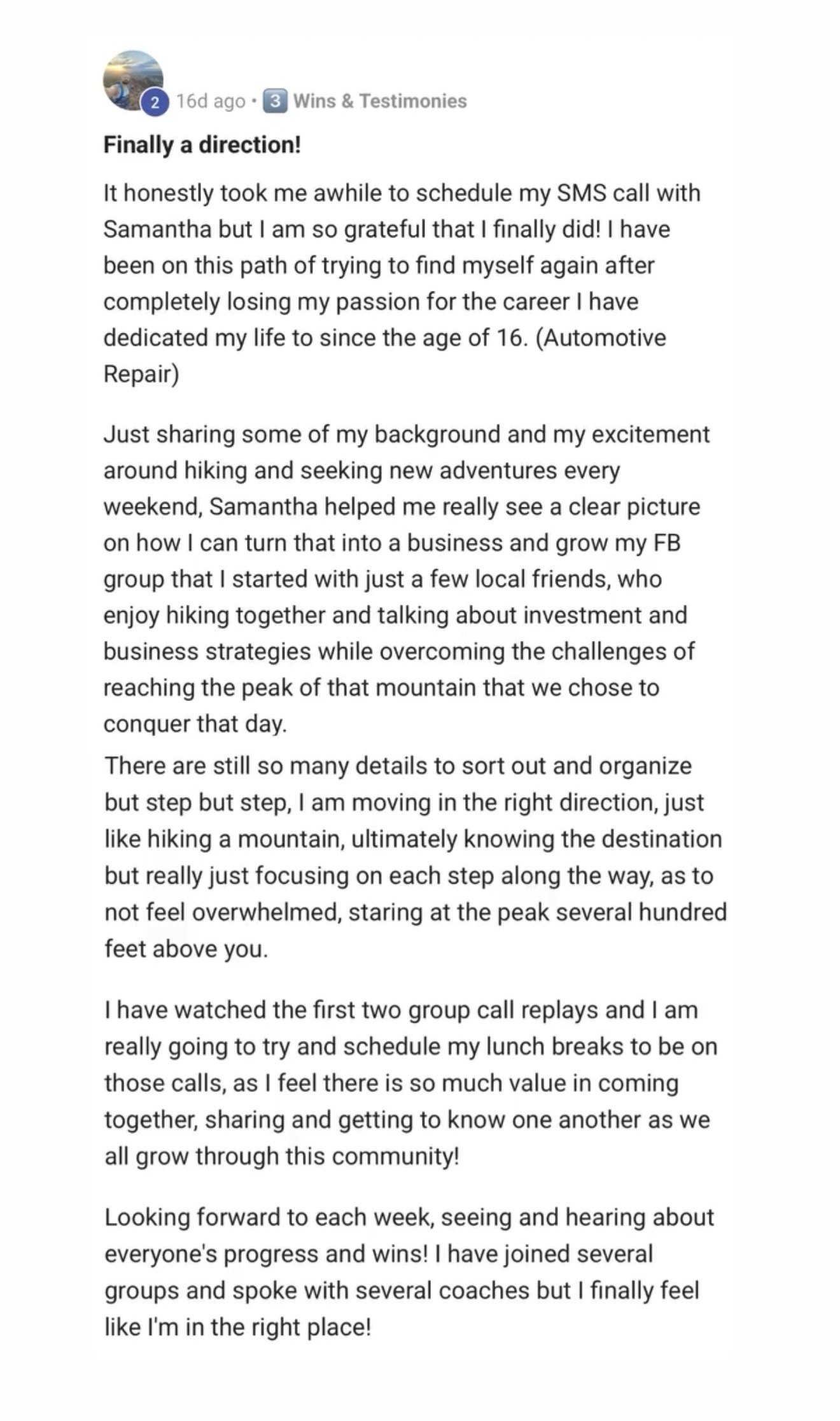 BANKROLLS post from Zach: Finally a direction!